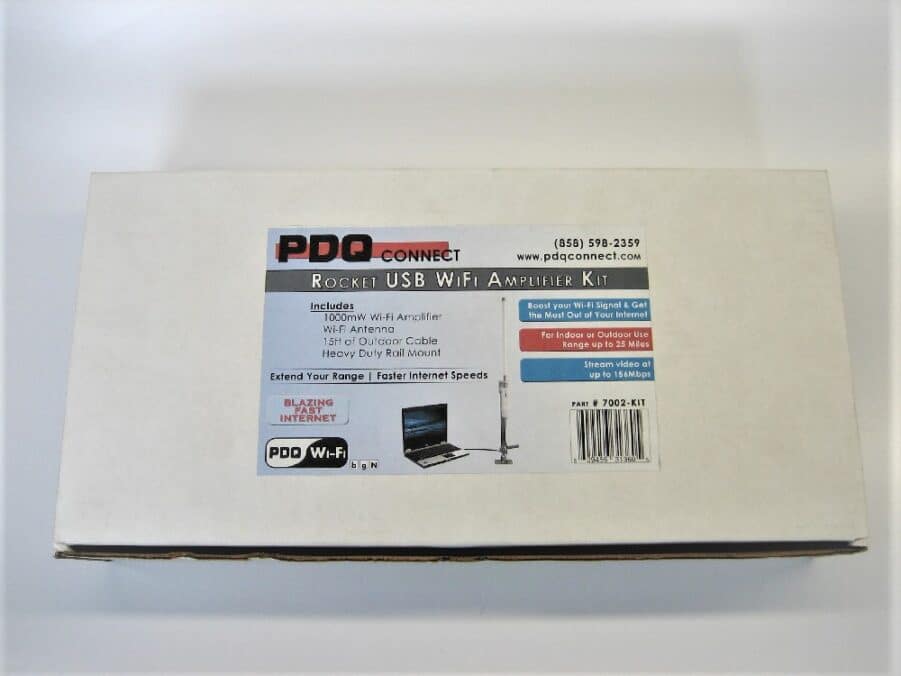 PDQ Connect 7002-KIT Rocket USB Wifi Amplifier Kit - Wifi Booster - New in Box - Image 11