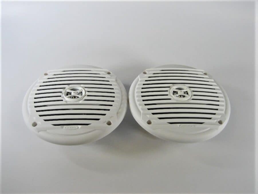 Jensen MS6007W 6.5" Coaxial Marine Speakers - White Grills - New Open Box - Image 2