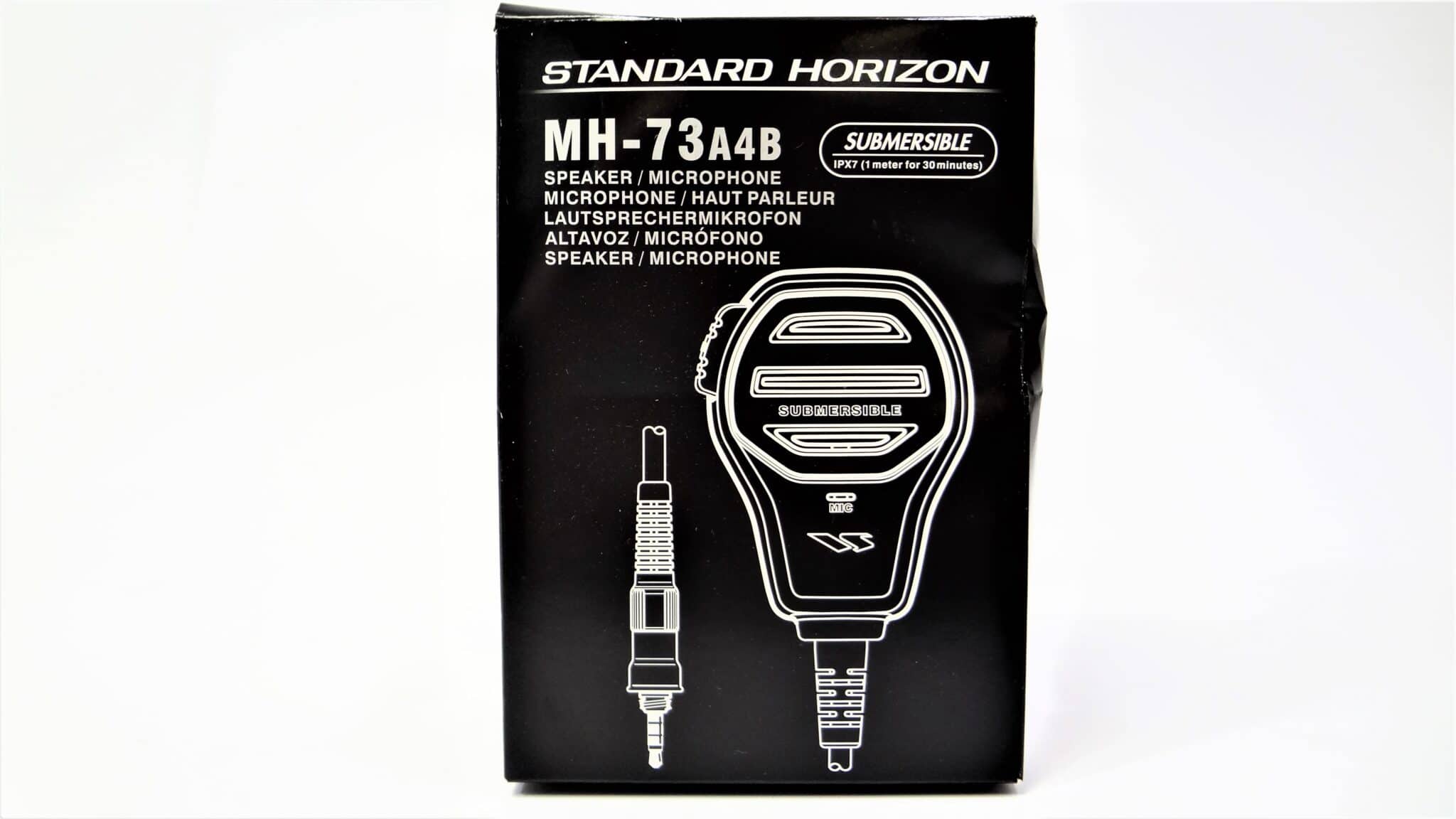 Standard Horizon MH73A4B Submersible Speaker/Microphone for HX890 VHF