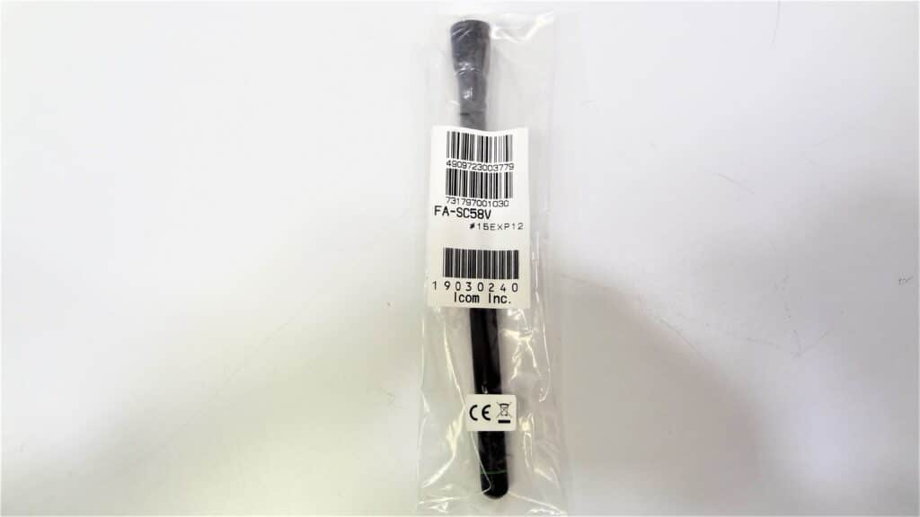 ICOM FA-SC58V Antenne « Originale » De Rechange Pour IC-M33, IC-M32, IC-M35 Et IC-M23, IC-M21