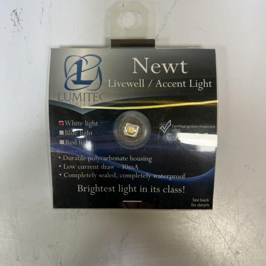 Lumitec 101084 Newt Livewell Light - White Light  - Waterproof - **NEW**