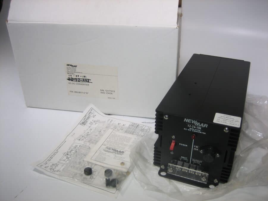 NEWMAR 12-24-18i NEW 12VDC to 24VDC 18A DC/DC Step Up Isolated Voltage Converter