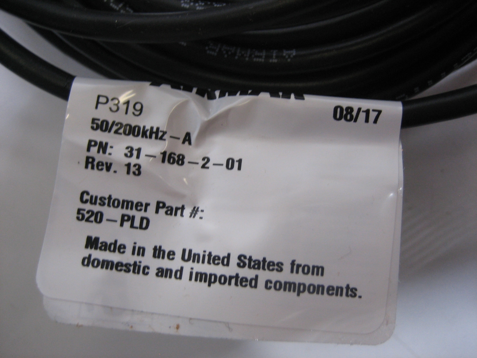 Furuno 520-IHD Plastic In-Hull Transducer, 600w (10-Pin) - 520-IHD