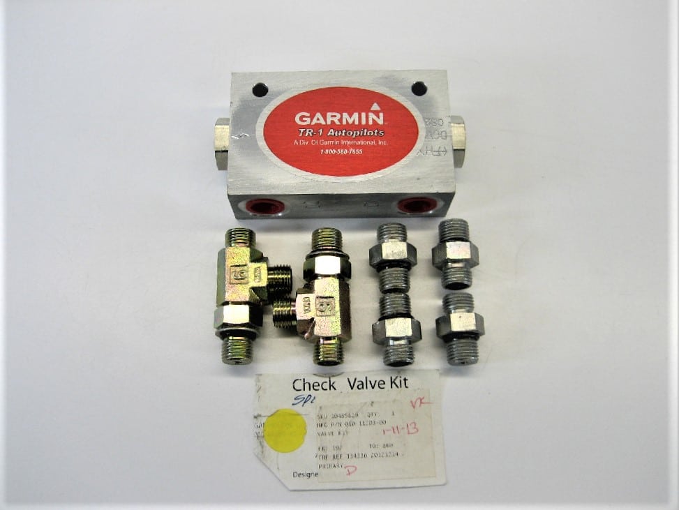 Garmin GHP 10 1.2L/2.0L/Reactor Autopilot Check Valve Kit 01011203