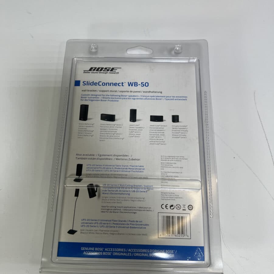 Bose Genuine Accessories WB-50 SlideConnect Wall Bracket f/ Series II - Image 5