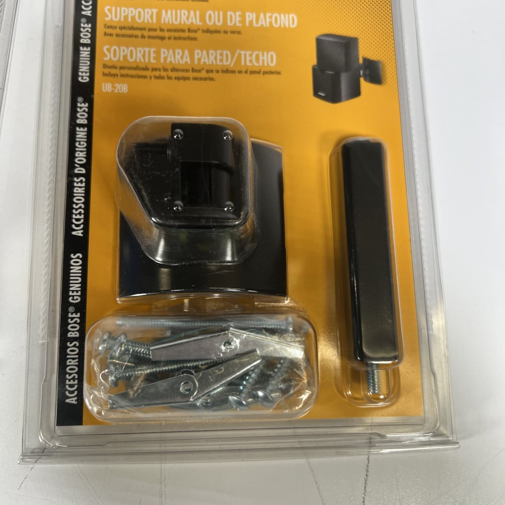 Bose Genuine Accessories UB20B Wall/Ceiling Bracket *PAIR* f/ Cube