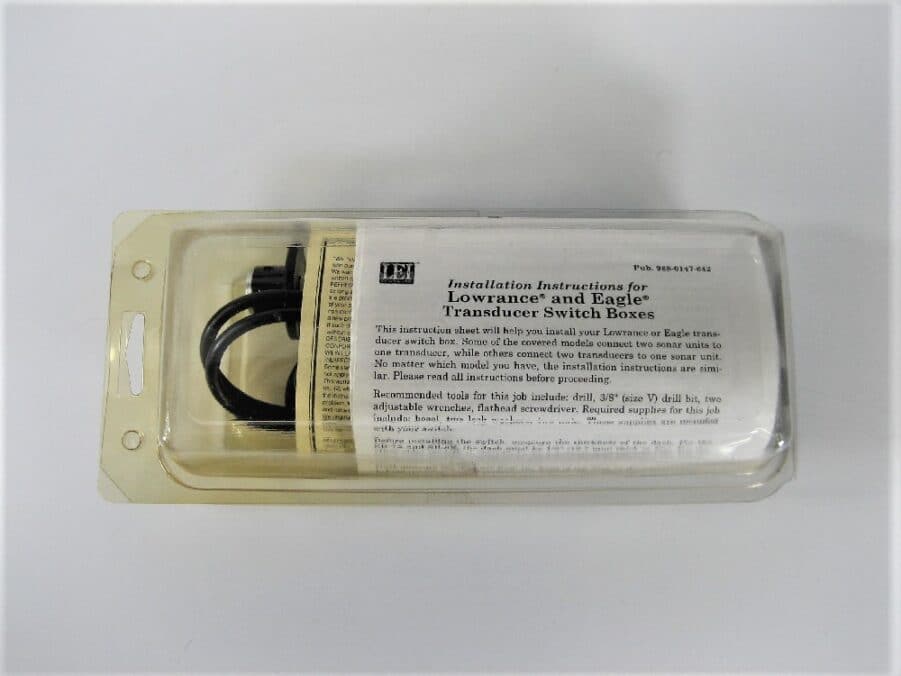 LEI Transducer Switch Box SB4 Lowrance/Eagle/Sea Electronics 4619 New Max Marine