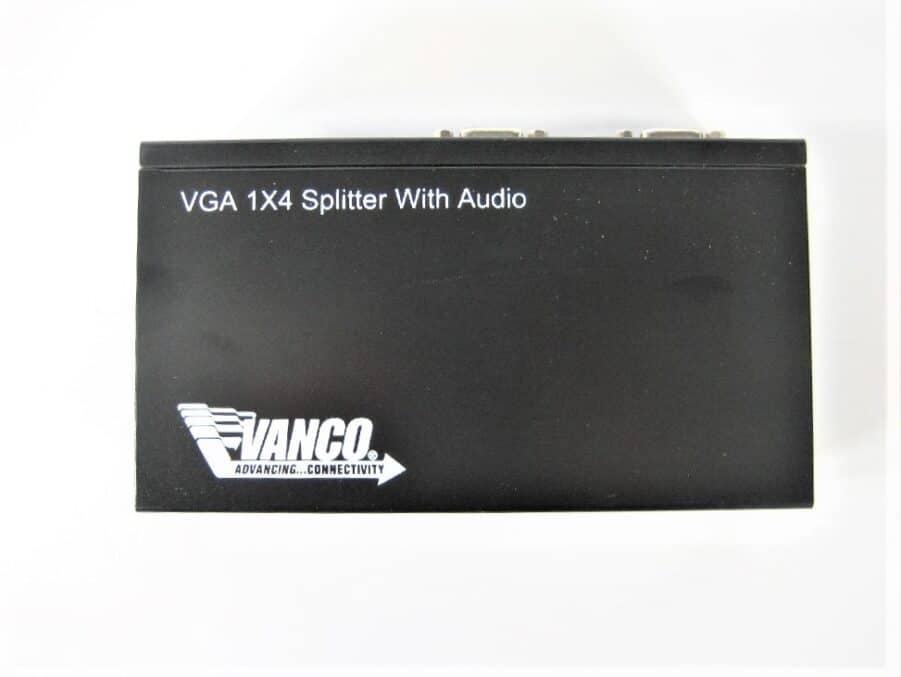 Vanco - S-VGA 1×4 Splitter with Audio - 280444 - New Old Stock - Free Shipping - Image 2