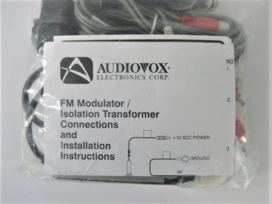 AudioVox - FM Modulator With Isolation Transformer - FMM100 A - New - Free Ship - Image 9