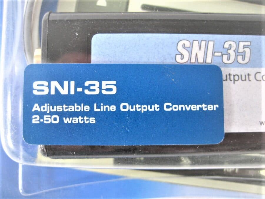 PAC - Adj Line Output Converter 2-50 Watts - SNI-35 - New in Box - Free Shipping - Image 4