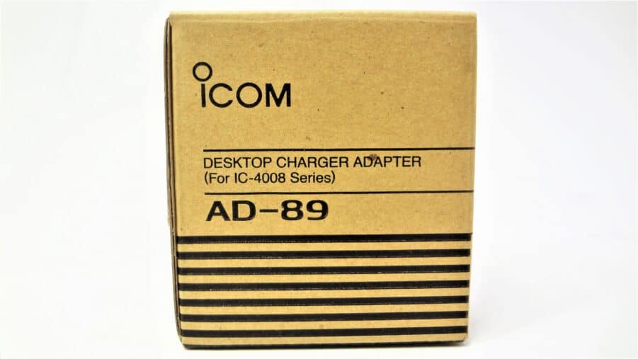 Icom AD-89 Desktop Battery Charger Adapter For BC-119 Charger/IC-4008A VHF Radio