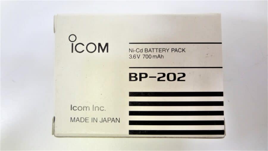 Icom BP-202 Ni Cad Battery Pack 3.6V 700mAh for Icom Wireless IC-4008A/IC-4088A