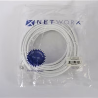 Networx 25Foot White UTP Cat5e 24 AWG Cable - PC-CAT5ENWH-025 - Used - Free Ship