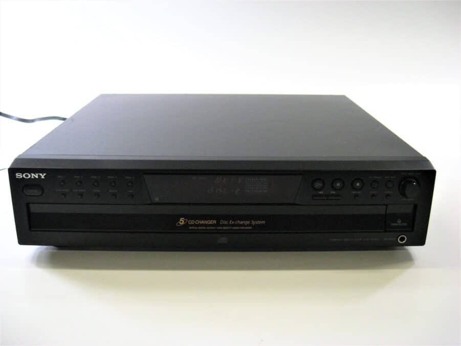 Sony CDP-CE375 5 Compact Disc CD Changer Player Carousel - Good Condition!
