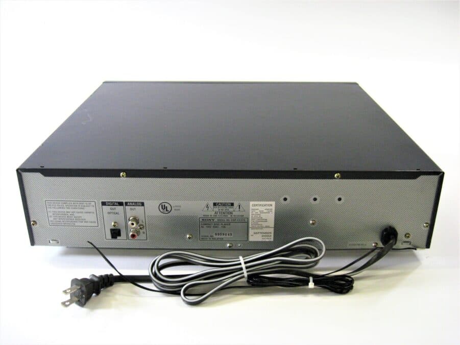 Sony CDP-CE375 5 Compact Disc CD Changer Player Carousel - Good Condition! - Image 8