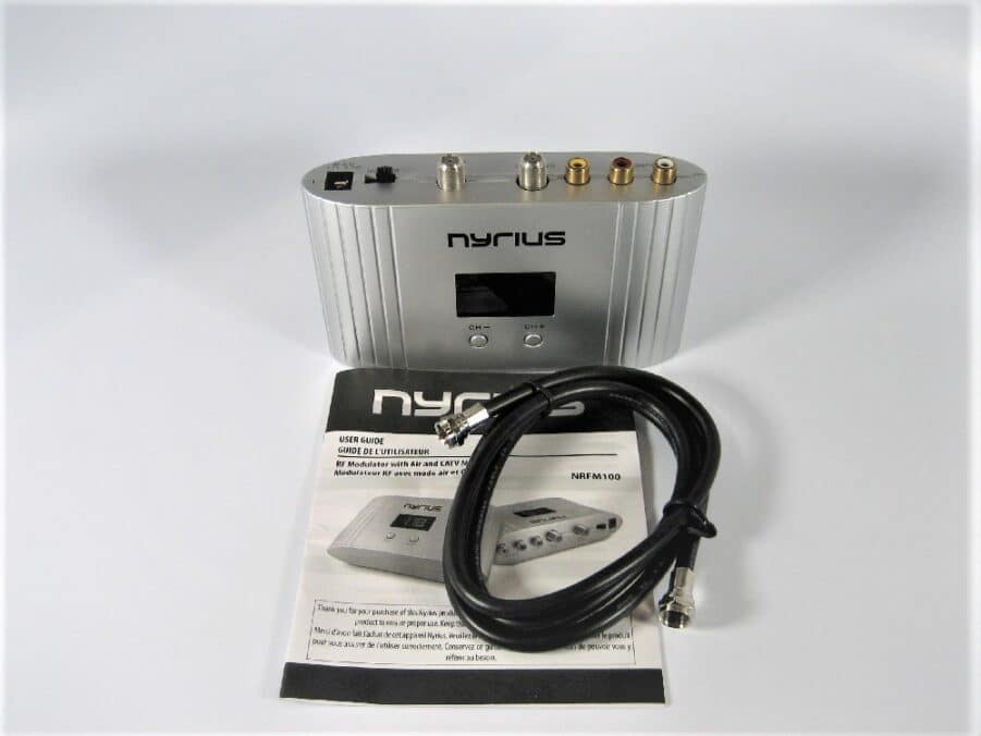 Nyrius - Universal Channel RF Signal Modulator - NRFM100 - New Open Box