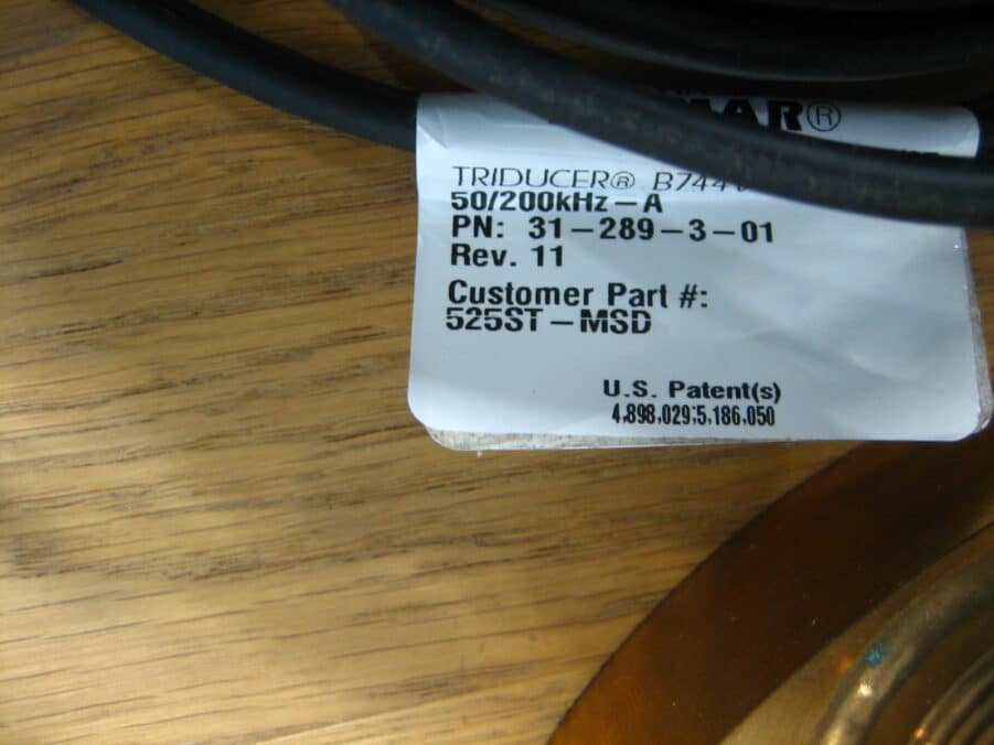 Furuno *NEW* 525STMSD 10 Pin B744V Thru Hull Transducer w/Speed Temp