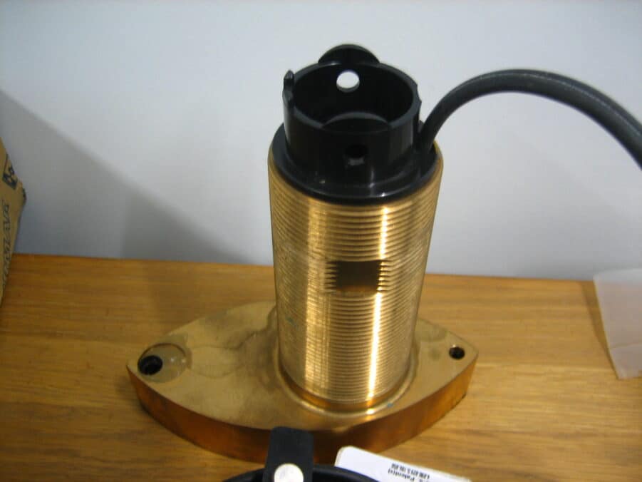 Furuno *NEW* 525STMSD 10 Pin B744V Thru Hull Transducer w/Speed Temp