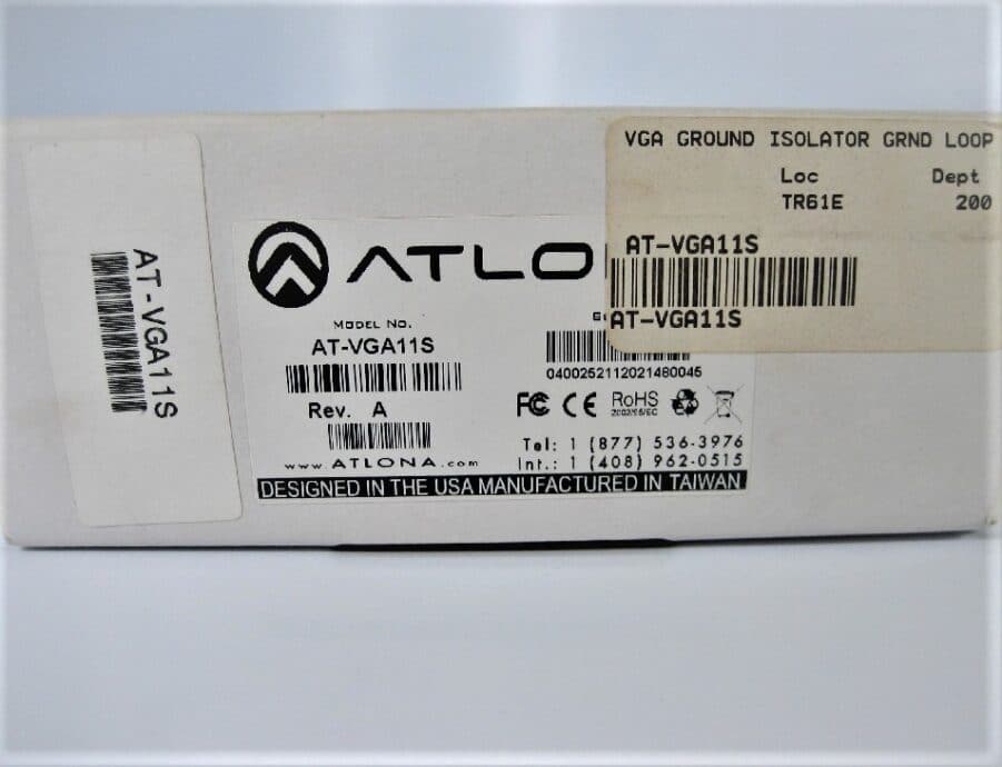 Atlona - VGA Ground Loop Isolator - AT-VGA11S - New Open Box - Free Shipping - Image 7