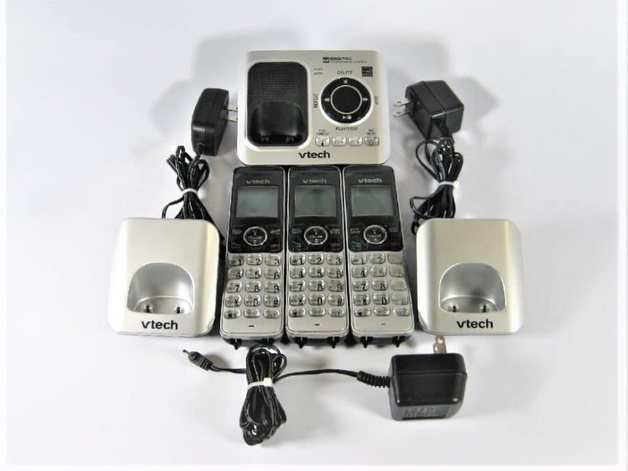 VTech - CS6629-3 Cordless Phone With Digital Answering System - Used - Free Ship