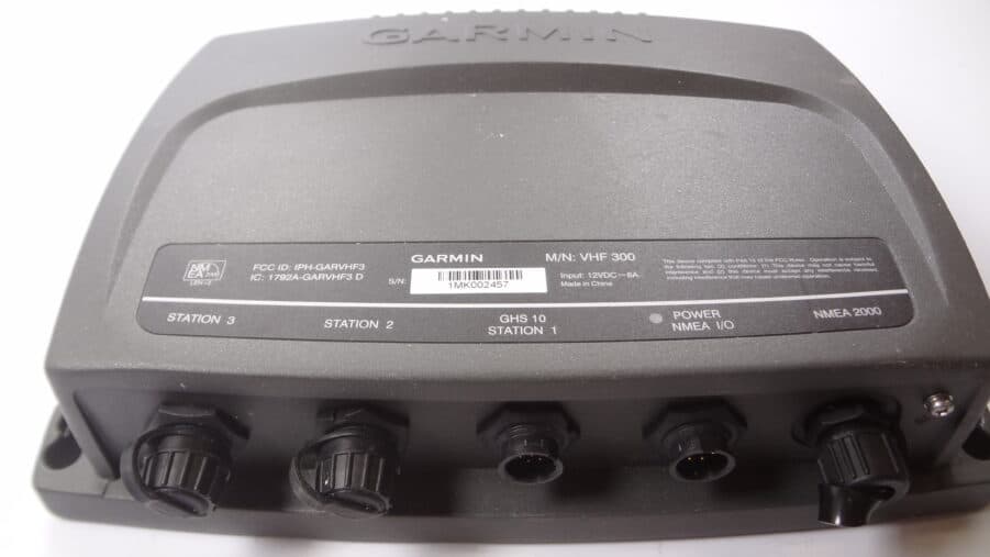 Garmin VHF 300 Compact Marine VHF Two-Way Radio Transceiver Unit Only!! - Image 2