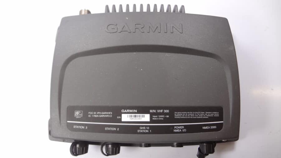 Garmin VHF 300 Compact Marine VHF Two-Way Radio Transceiver Unit Only!!