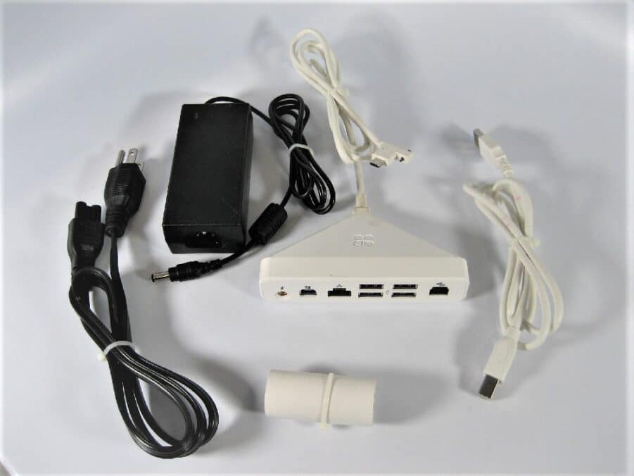 Clover Mini C300 HUB - USB Cable - Power Supply - Paper - Used - Free Shipping
