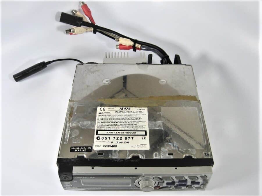 Clarion - M475 Marine CD/MP3 Player - No Harness - TESTED - WORKING - Free Ship - Image 8