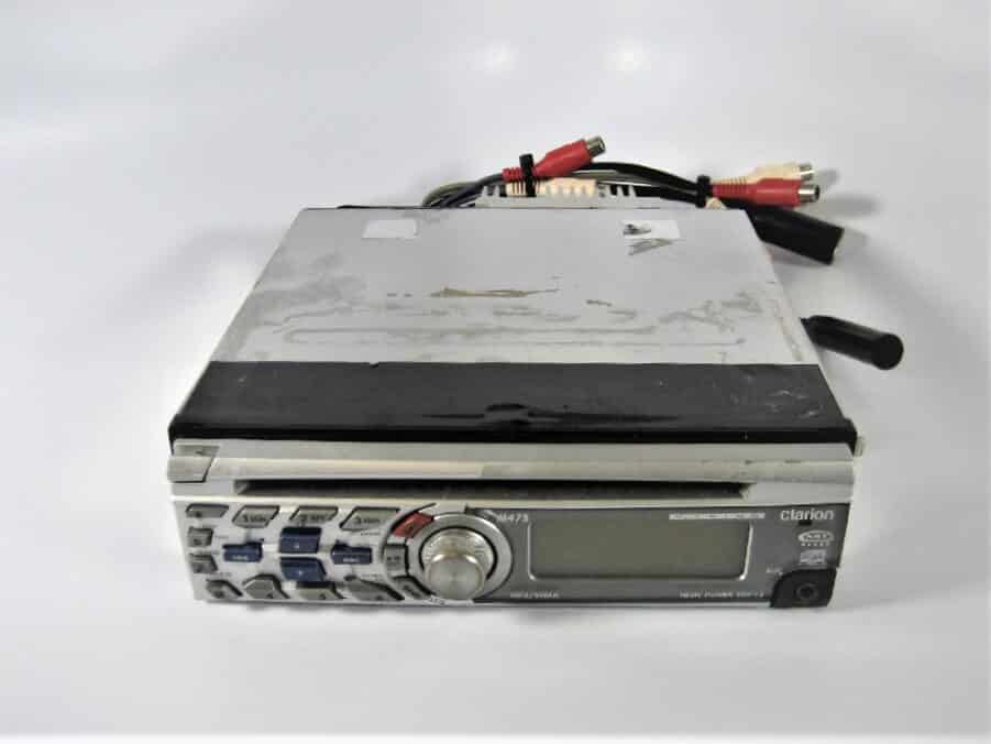Clarion - M475 Marine CD/MP3 Player - No Harness - TESTED - WORKING - Free Ship