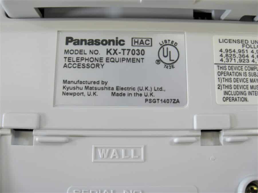 Panasonic KX-T7030 White - NEW OPEN BOX - Free US Shipping ** - Image 10