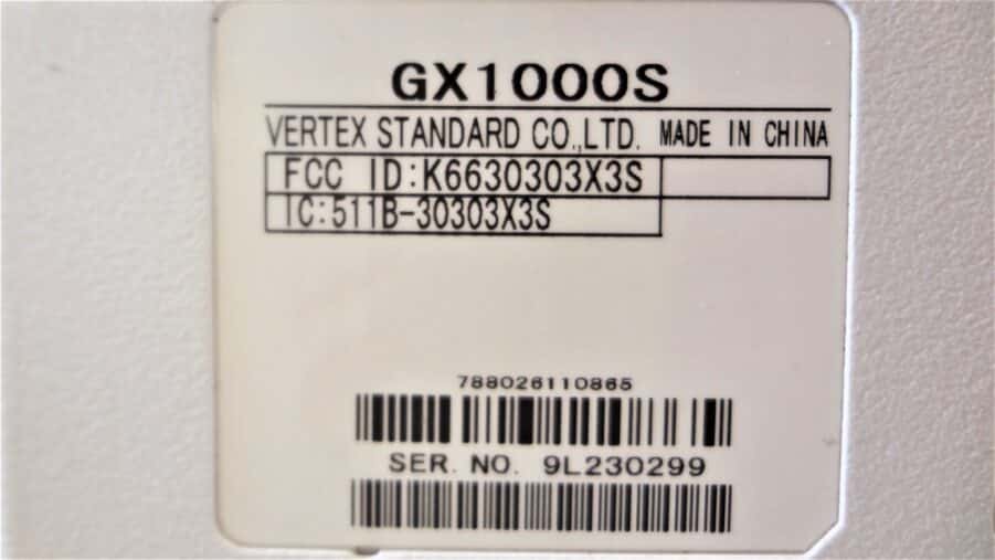 Standard Horizon GX1000S Eclipse DSC Submersible Marine VHF Radio Transceiver - Image 10