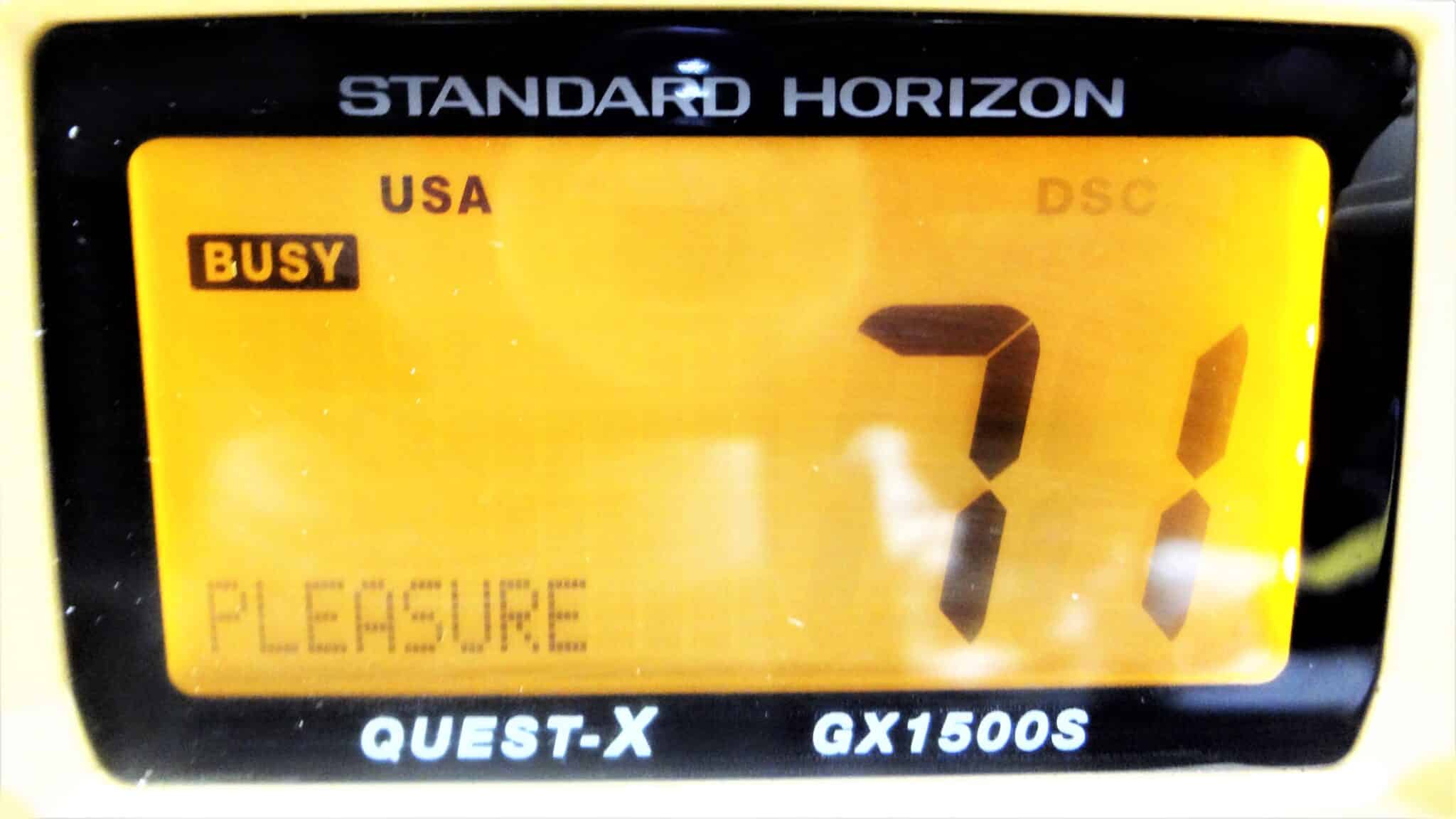 Standard Horizon QuestX GX1500S Submersible Marine VHF Radio