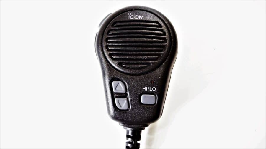 Icom IC-M422 Marine VHF Transceiver Radio Unit w/ Icom HM-150B Hand Microphone! - Image 9