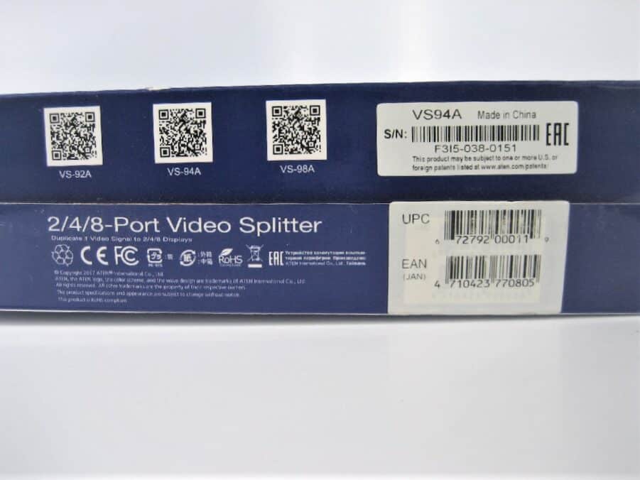 Aten - 4-port Video Splitter - VGA Input/Output - VS-94A - New - Free Shipping - Image 10