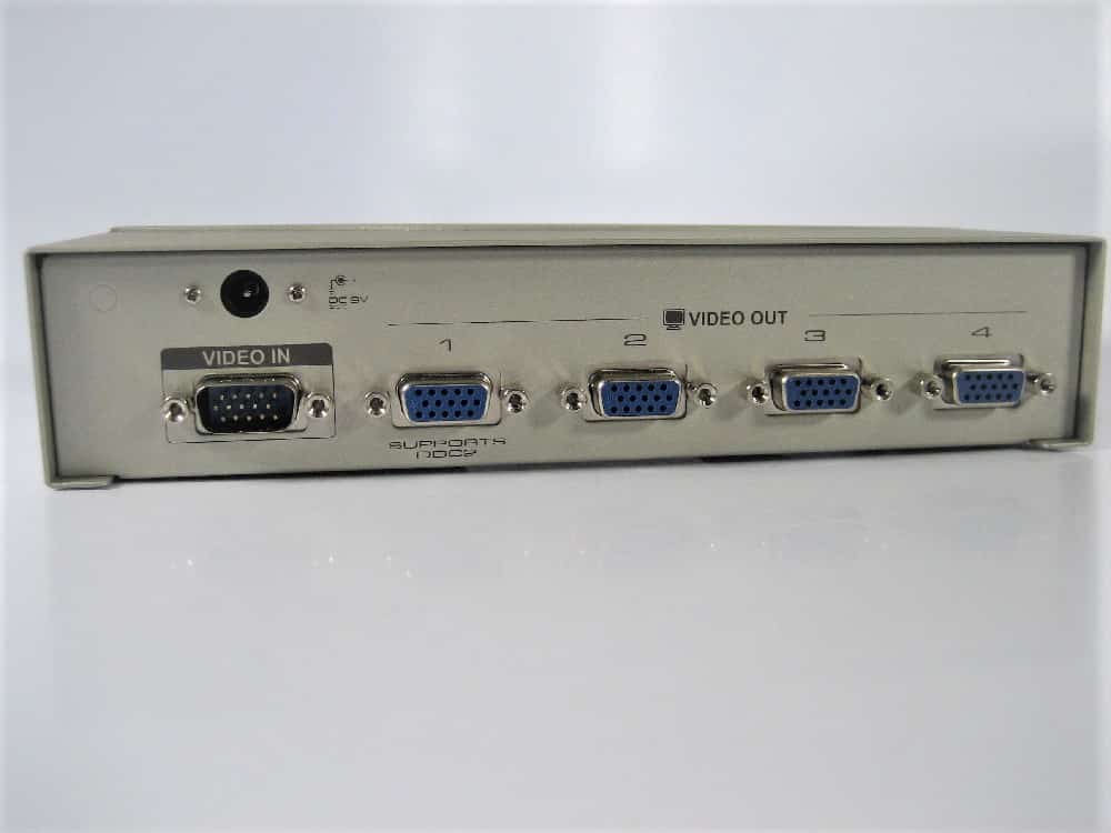 Aten - 4-port Video Splitter - VGA Input/Output - VS-94A - New - Free ...