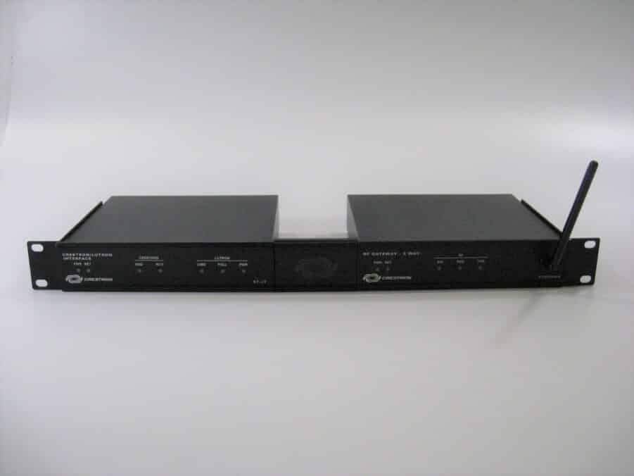 Crestron ST-LT Lutron Interface w/ Crestron STRFGWX RF Gateway 2-Way w/ Antenna 418 MHz