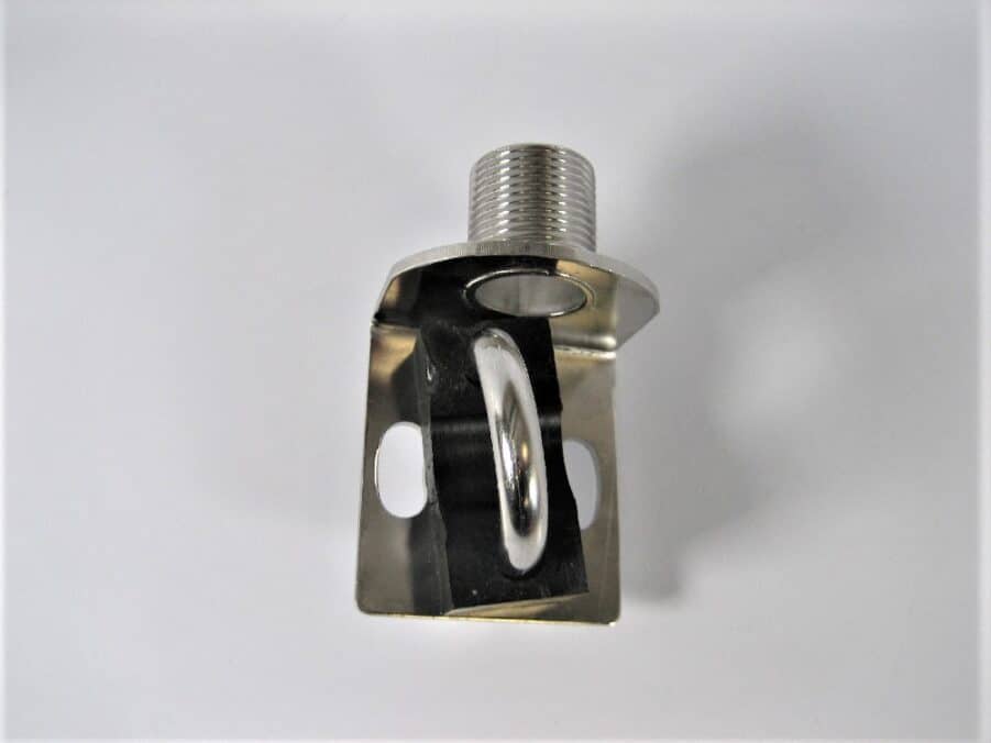 D. Lilly 106S Stainless Steel Rail Antenna Mount (7/8"-1" Rail) **New** - Image 6