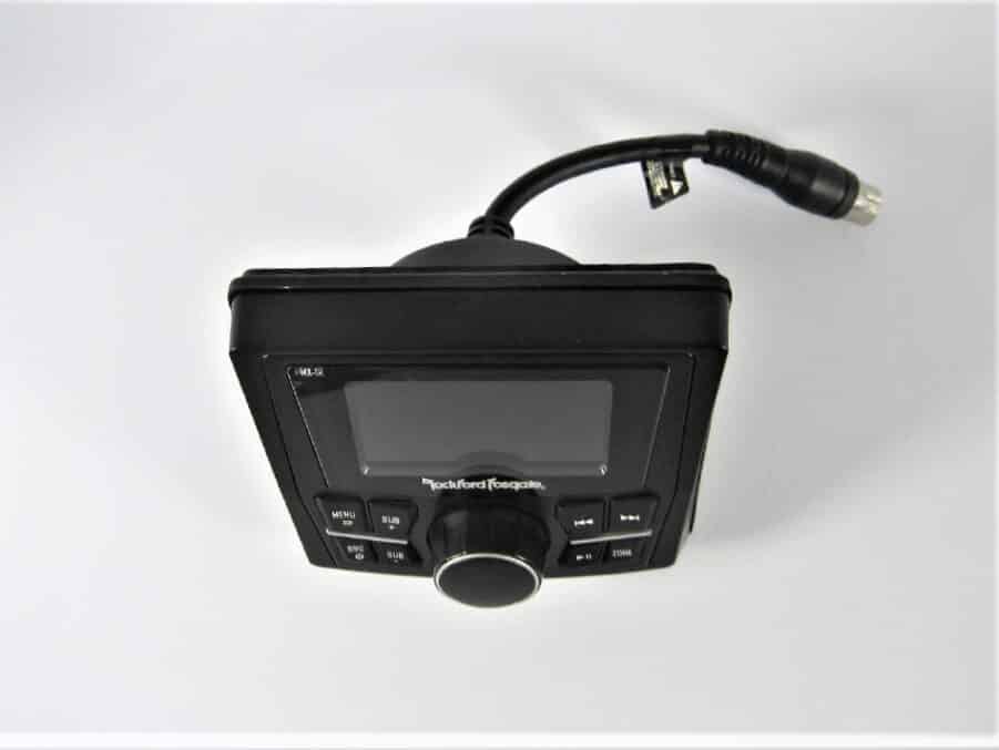 Rockford Fosgate PMXIR Punch Marine Wired Remote 2.7" Display TESTED