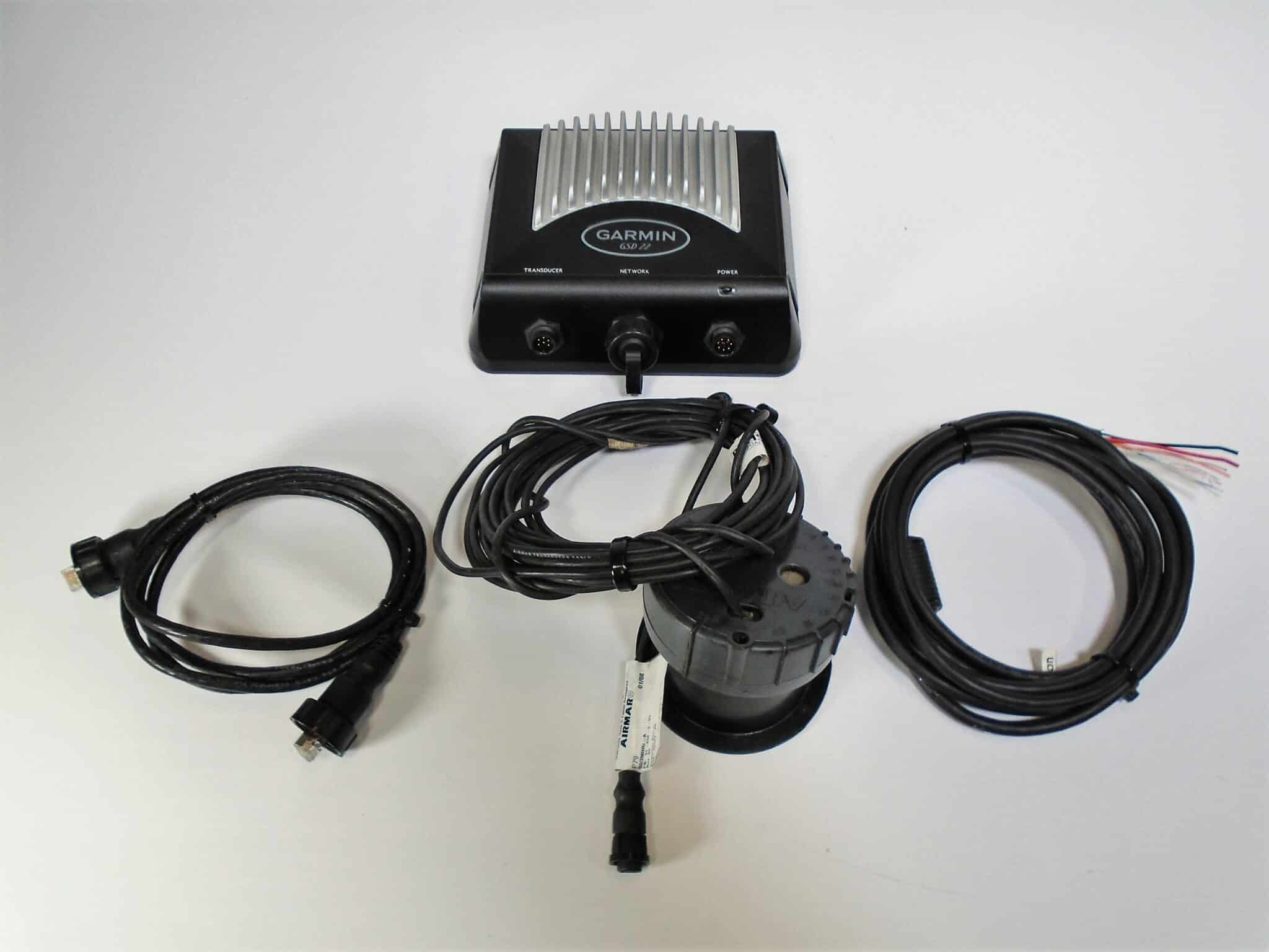 Garmin GSD22 Module Cables & Transducer COMPLETE SOUNDER ADDON Max Marine
