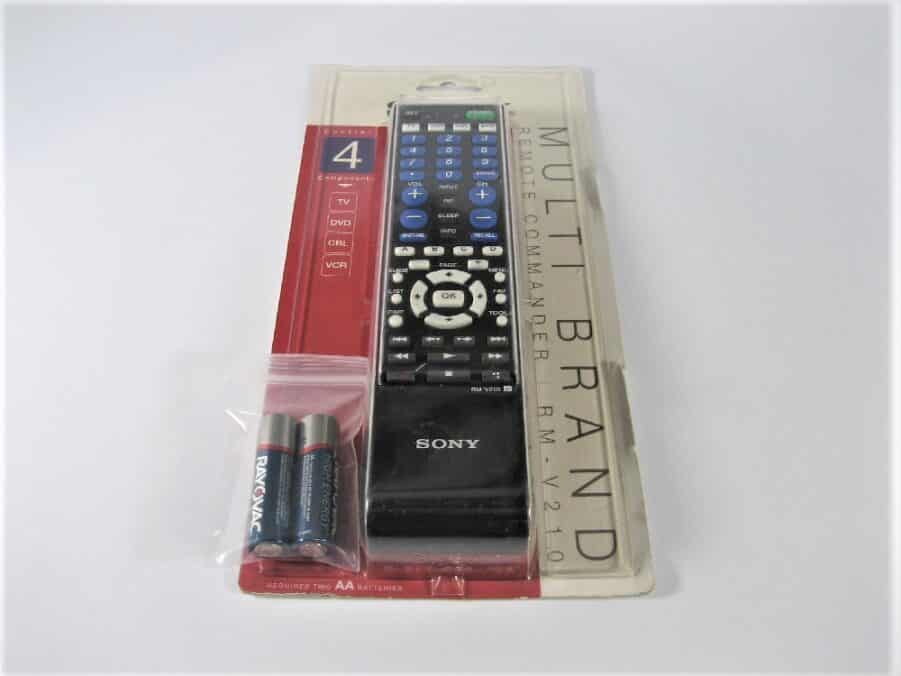 Sony RM-V210 Universal Remote Control - 4-in-1 Control -New Old Stock -Free Ship - Image 2