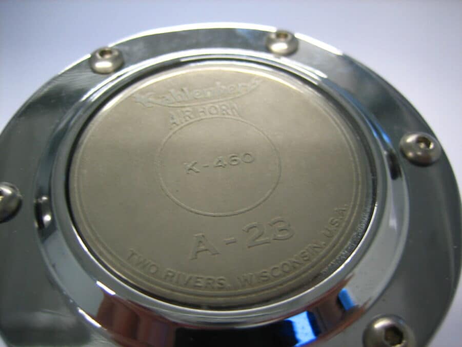 Kahlenberg K-460 A-23 Chrome Marine Boat Air Horn - Great Condition - Image 5