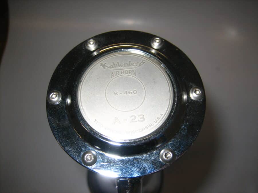 Kahlenberg K-460 A-23 Chrome Marine Boat Air Horn - Great Condition - Image 4