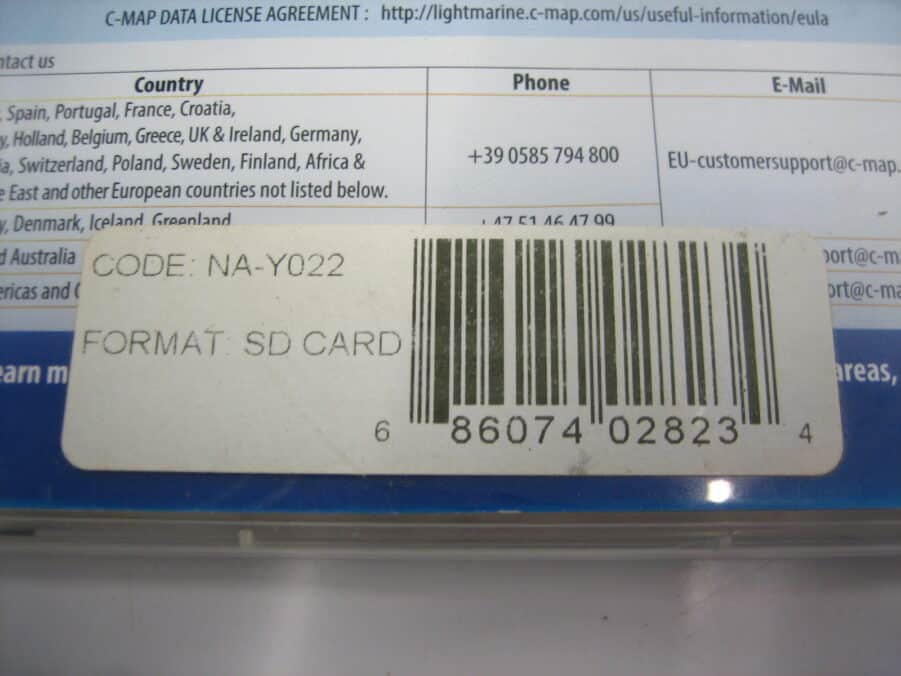 C-MAP MAX N MAX N+ USA East Coast & Bahamas Micro SD Chart Card M-NA-Y022.42 NEW - Image 4