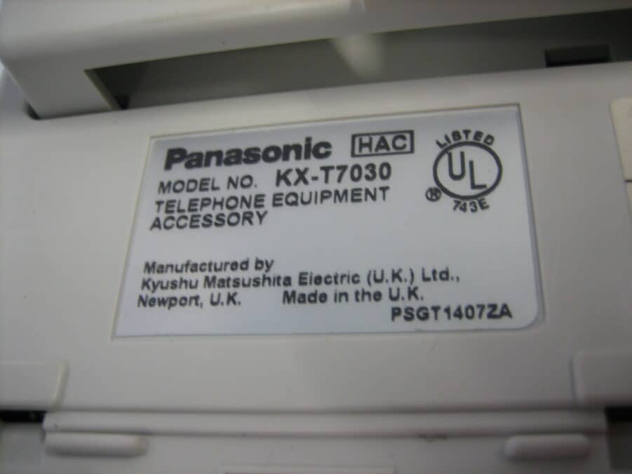 Panasonic KX-T7030 White - NEW OPEN BOX - Free US Shipping ** - Image 10