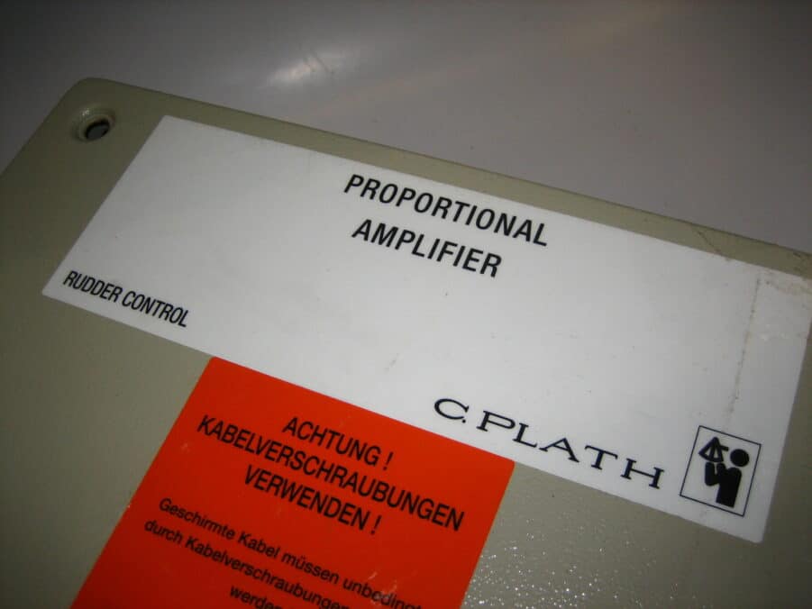 C Plath EN248 V05 Proportional Amplifier for Rudder Reference - Marked OK - Image 3