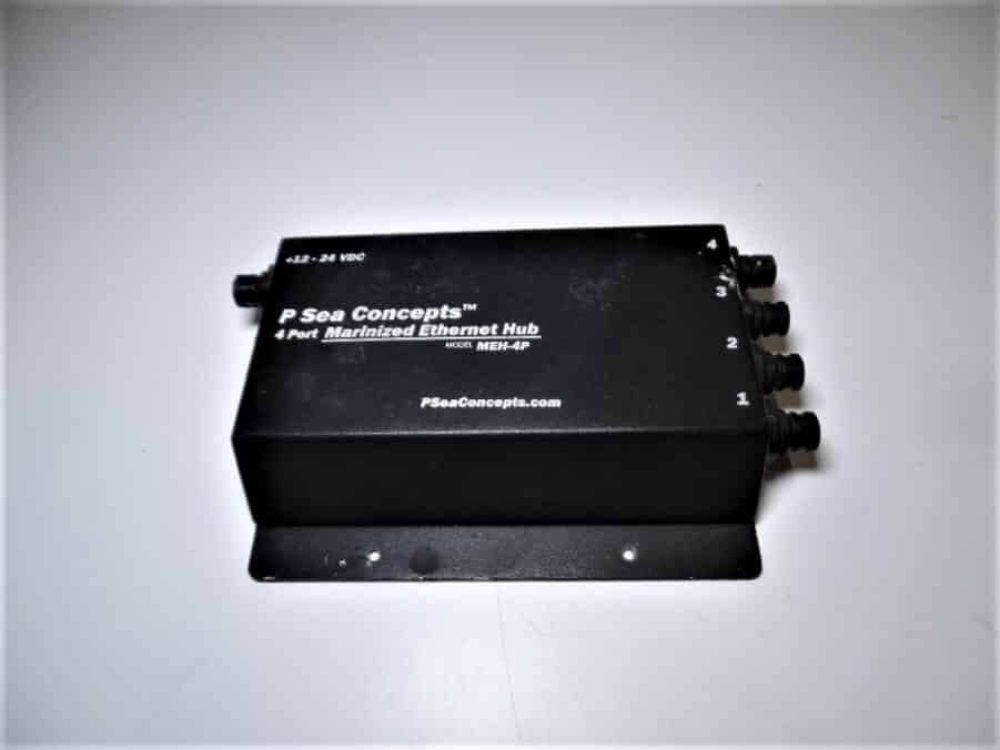 P Sea Concepts MEH-4P 4 Port Marinized Ethernet Hub for Furuno Navnet VX1/VX2 - Image 2