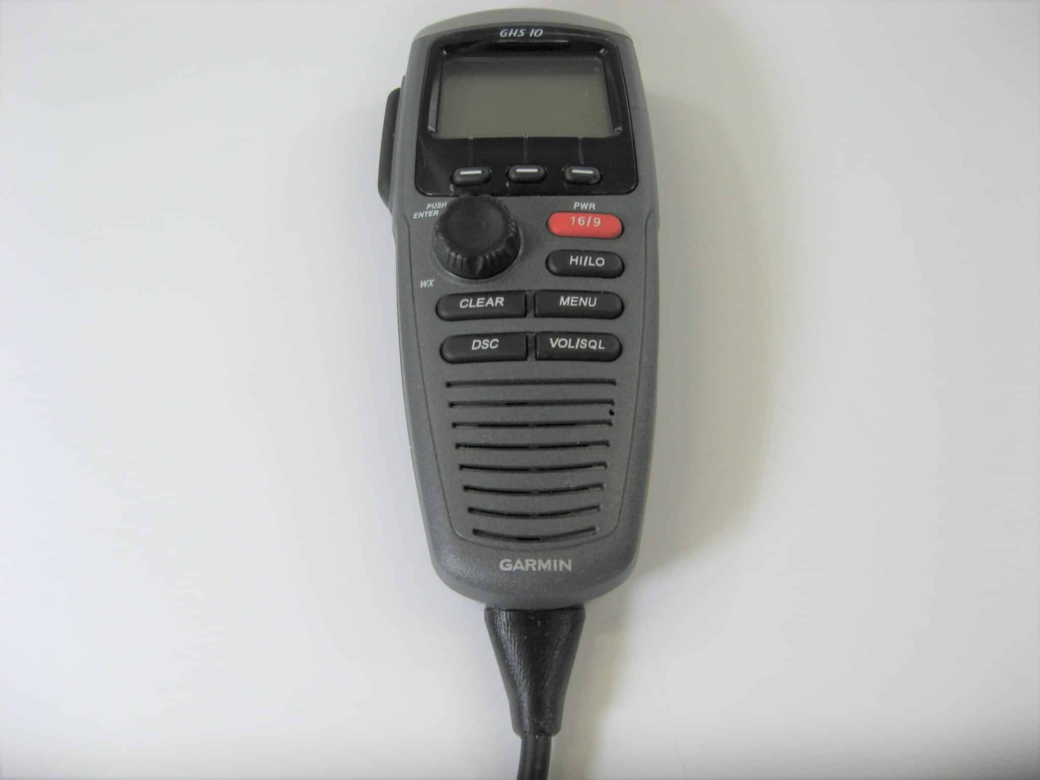 Garmin GHS10 Wired VHF Hand Mic for Garmin VHF Radios Rebuilt Cable