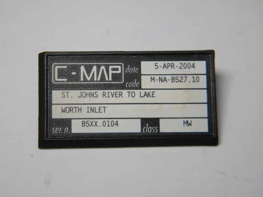 C-Map NT C-Card Format -*ST. JOHNS RIVER - LAKE WORTH INLET* M-NA-B527.10-Tested