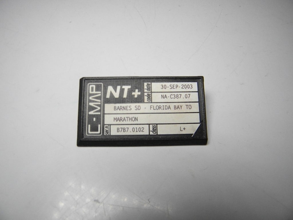 CMap NT+ CCard Format *FLORIDA BAY TO MARATHON* MNAC387.07 Tested