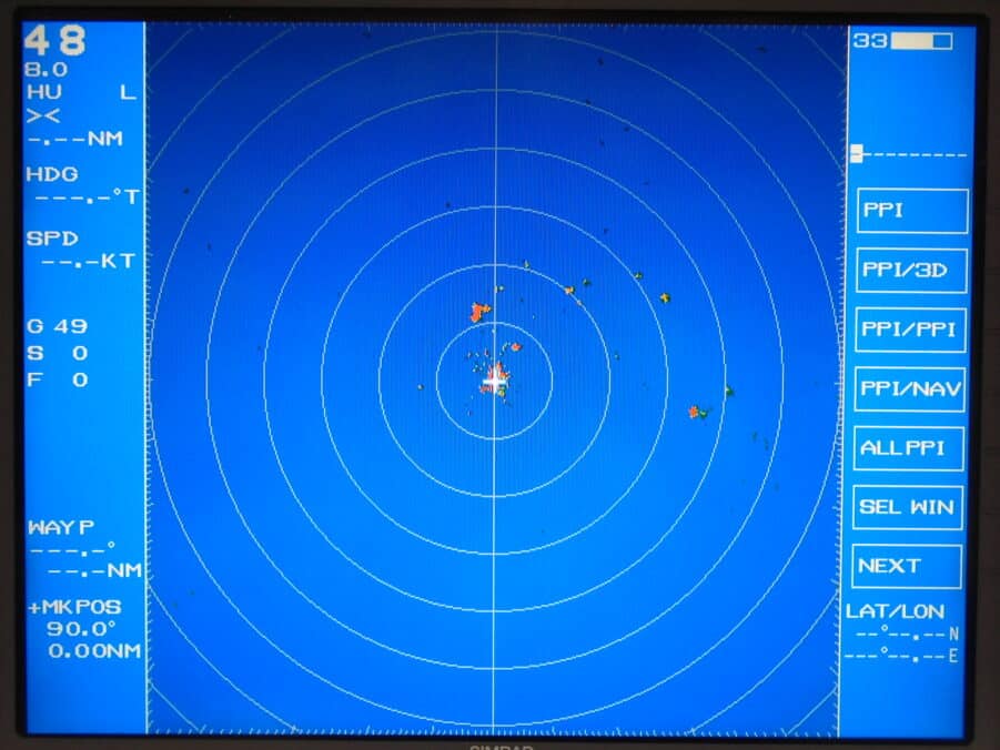 Simrad/Northstar/Koden RB718A 12kw O/A Radar Pedestal w/ 6' ANT - Bench Tested - Image 2